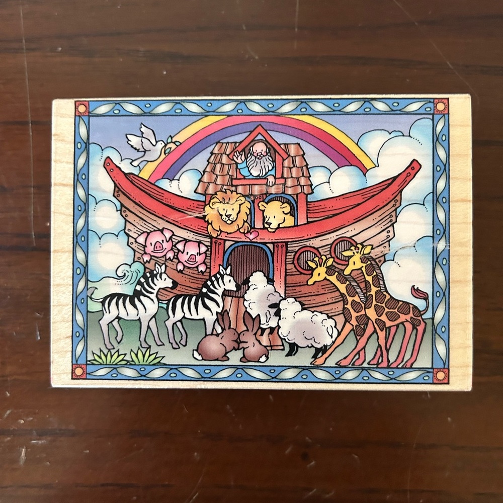 4/$15 One Noah’s Ark stamp